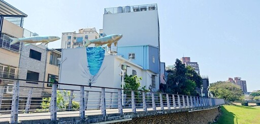 中壢老街溪彩繪公共藝術 開啟與環境共生共榮城市契機