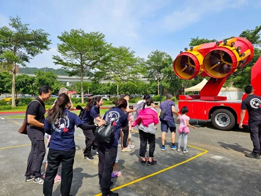 親子共學防災知識 新北小小消防員寓教於樂體驗