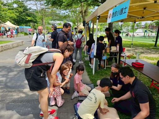 親子共學防災知識 新北小小消防員寓教於樂體驗