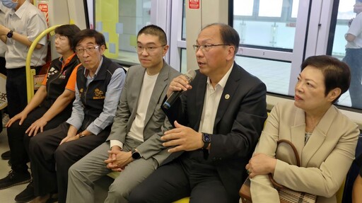 汲取開發經驗 體驗中運量環狀線 基隆市參訪新北