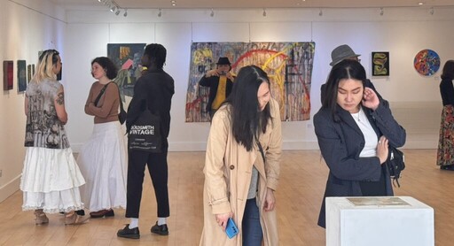首屆倫敦「白點藝術國際展」 8位台灣藝術家作品獲獎