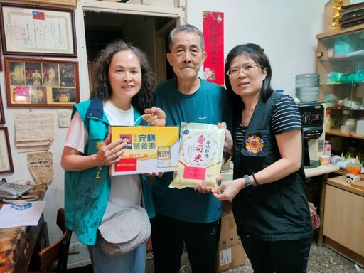 端午粽飄香 臺北市榮服處關懷榮民眷送愛心