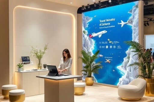 台北國際旅展AI化 東南旅遊攜手CloudMile 萬里雲打造「AI 魔鏡」選旅體驗