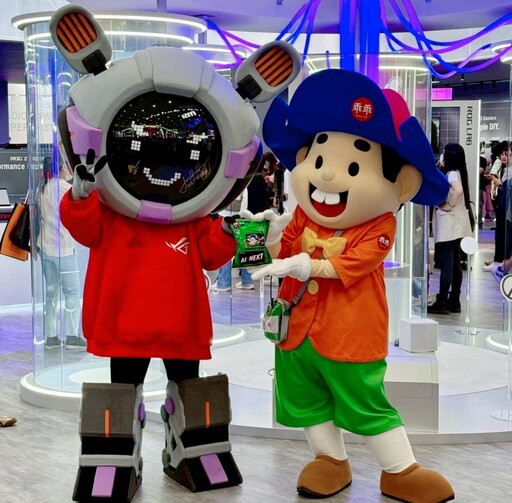 乖乖現身 COMPUTEX 最潮聯名小物掀話題 AI也要乖乖