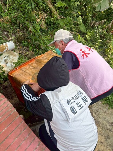 防治登革熱 新北提前部署清除孳生源