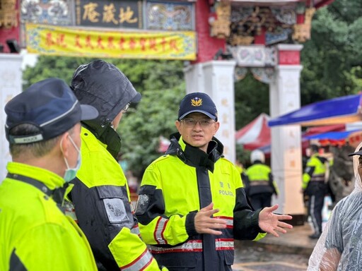 新莊警超前部署周全詳規劃 地藏庵大拜拜圓滿落幕