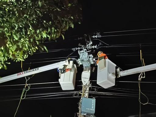 穩定端午供電總動員 台電北西區處維護電網不打烊