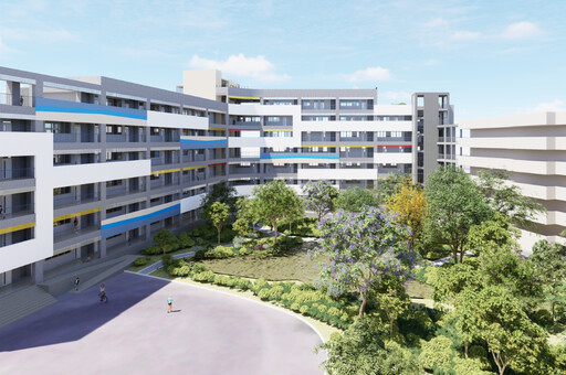 視察秀峰高中整建進度 侯盼如期115年6月底完工