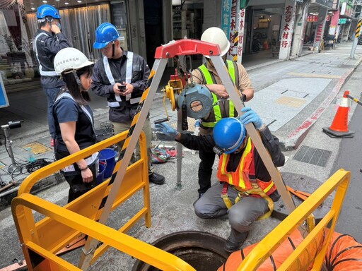 水情偵察兵上場 新北設35處污水下水道液位計