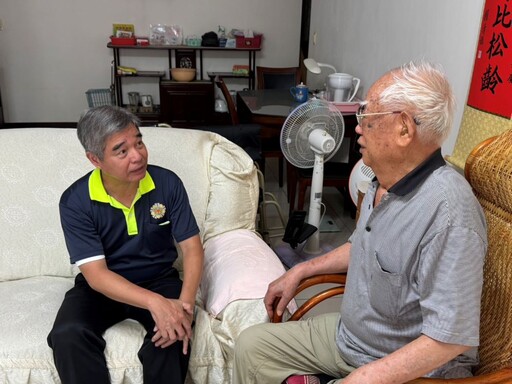 關懷高齡榮民眷 新北榮服處送暖不間斷
