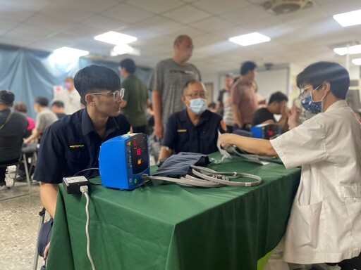 永和警最新智慧AI健檢守護同仁健康