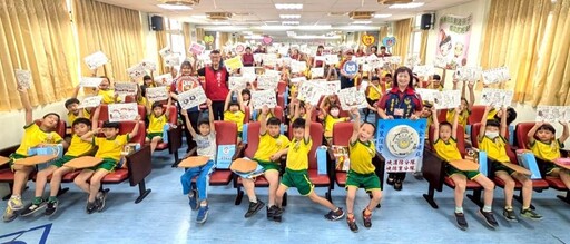 防災繪品德識詐騙 新北消防宣姐姐前進校園