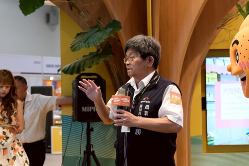 臺中市政府攜手22家在地農民團體參加2025台北國際食品展