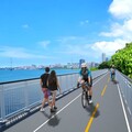 淡水河右岸休閒新風貌 金色水岸自行車道竹圍段動工