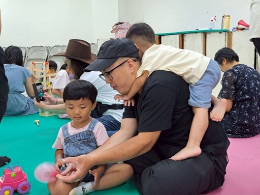爸氣闖天下 新莊200保母親子活動溫馨可愛