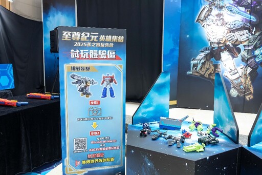 變形金剛玩售會美麗華登場 13天尊齊聚