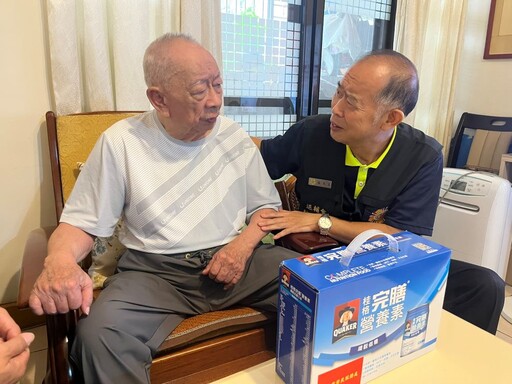 關懷榮民眷 臺北市榮服處訪視松山區送暖