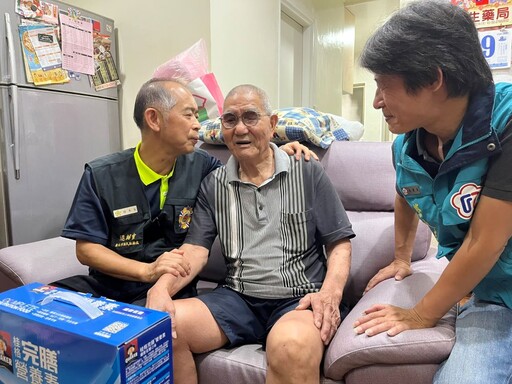 關懷榮民眷 臺北市榮服處訪視松山區送暖