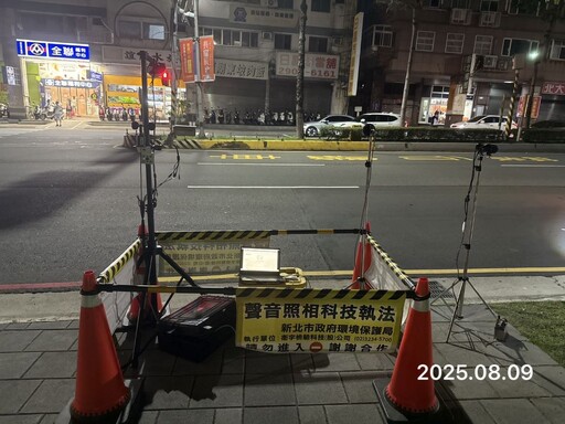 守護居住安寧 北臺八縣市攜手打擊噪音車
