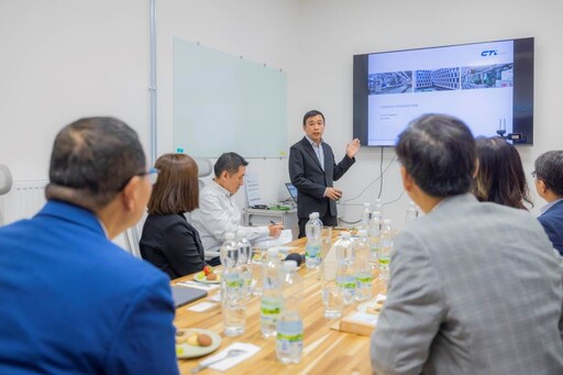推動產業國際化佈局全球 侯友宜考察捷克尋