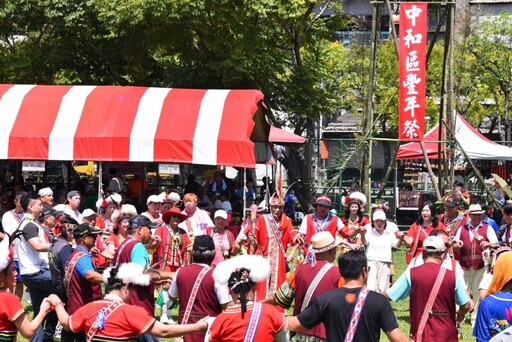 寓教於樂族群共榮 中和原民歲時祭儀熱鬧登場