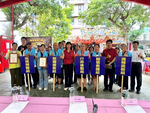 住商混合困境逃生 林口麗林里災防演練展成果