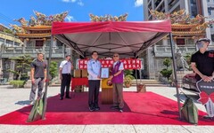 關注公益不遺餘力 樹林鎮南宮贈新北消勘查車