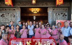 劉和然參拜浮洲福德宮 贈匾「福佑蒼生」