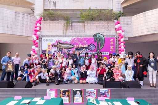 嶺東科大宇宙動漫祭 設計魂點燃次世代創意基地