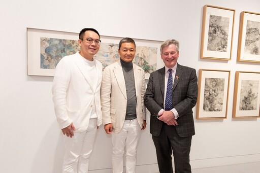葉國新領軍重量級藝術家 台灣首次受邀參加倫敦亞洲藝術週