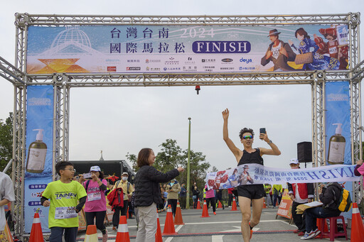 2024臺南國際馬拉松 22國選手共襄盛舉