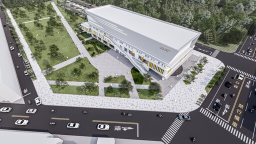 高雄市小港運動中心耗資約5.62億元 小港區公共設施新地標