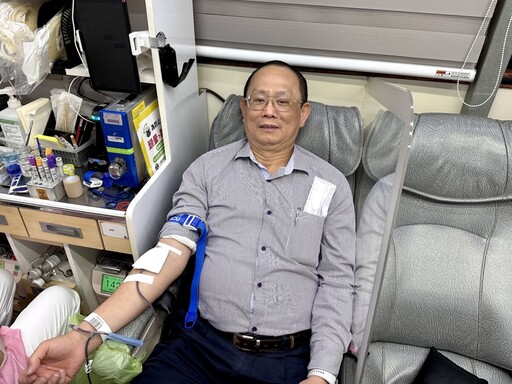 中油大林煉油廠辦捐熱血活動 募得40500cc血量