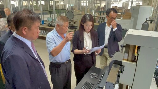 新竹市長高虹安率團參訪越南台商企業 強化竹市與越南台商連結