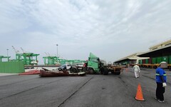 高雄港洲際碼頭物流倉儲區交通事故案