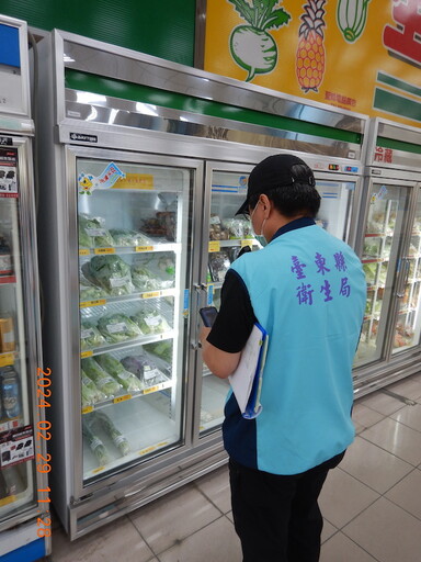 生鮮蔬果殘留農藥抽驗7件不合格 臺東縣衛生局移送裁處