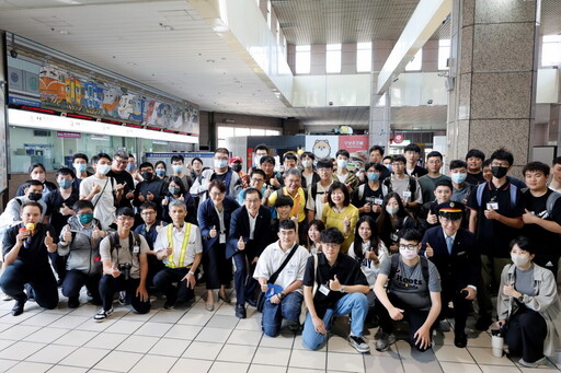 臺鐵公司北區鐵道實習體驗營 大專院校學生熱烈參與