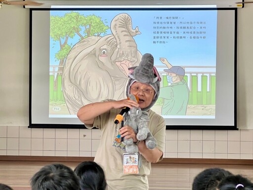 壽山動物園「行動動物園」出擊 走入校園推廣保育知識