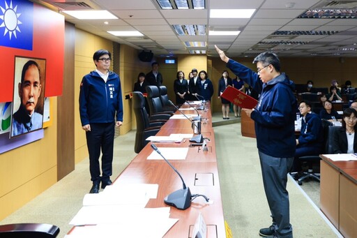 陳其邁盛邀遊高雄歡度端午 副市長李懷仁就職加入市府團隊