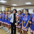 鎮南國小女籃隊出征日本 張麗善期許以球會友為雲林爭光