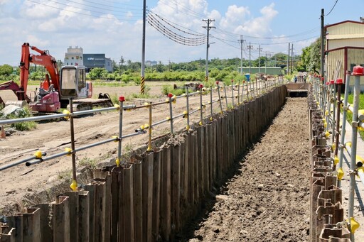 陳其邁視察湖內區防汛工程進度 力促完工提升防洪能力