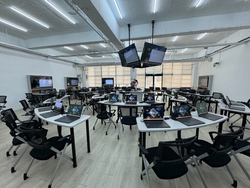 東海大學結合ASUS、NVIDIA打造全台首座AI NB教室