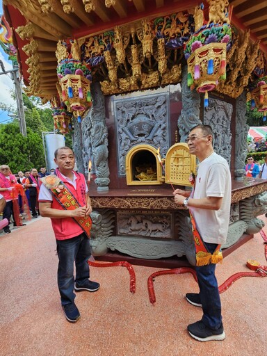 高雄內門紅面觀音總廟金爐啟用 近二千人共享神聖光彩