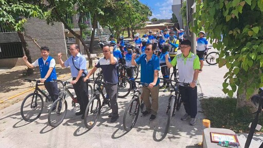 單車天使台灣騎行嘉義啟動 多校小勇士共創千里「媽祖騎跡」