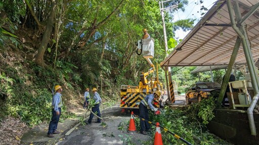 凱米颱風進逼全台 台電逾六千搶修人力嚴陣以待