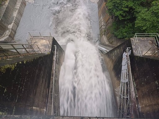 凱米颱風豪雨來襲 水力電廠調節性放水籲民眾遠離河床