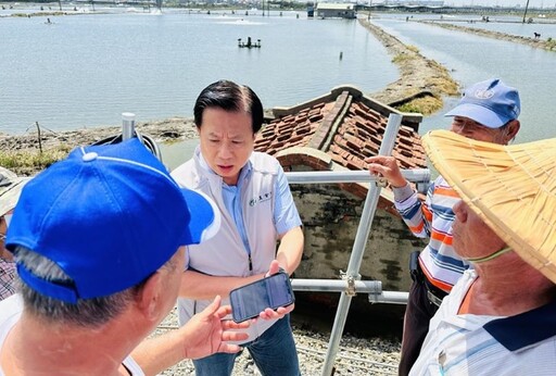 農業部次長黃昭欽：加速復建養殖漁業恢復漁港正常運作