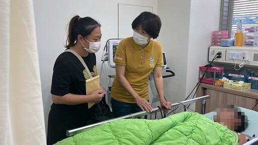 台東縣焚化廠工人燙傷意外 饒慶鈴第一時間醫院關心慰問