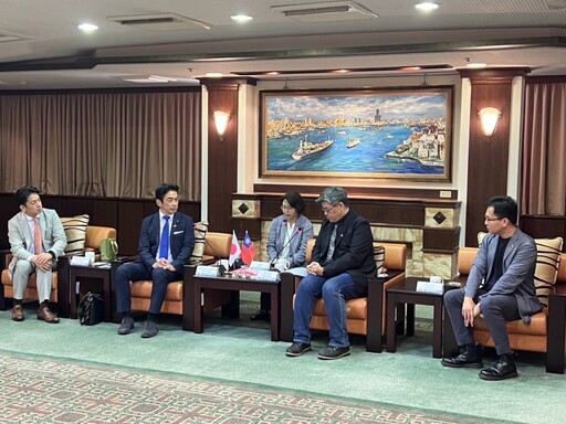 橫濱友台議會聯盟訪高 林智鴻：雙邊港灣可推動淨零合作