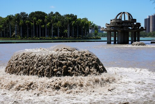 林岱樺視察淨水廠 確保風災後高雄水質與供水穩定